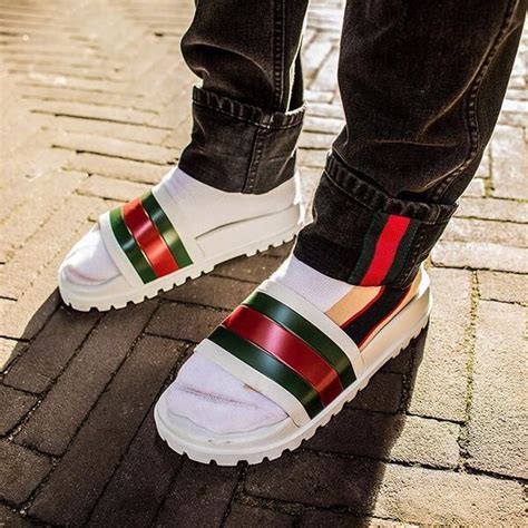 gucci slides mens 12|gucci platform slides men.